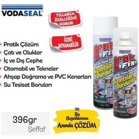 Resim Vodaseal Leak Fix Kauçuk Izolasyon Spreyi - Şeffaf 