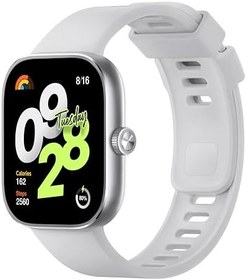 Resim Xiaomi Redmi Watch 4 Akıllı Saat Silver - Gümüs (Xiaomi Türkiye Garantili) - Sesli Görüşme Özellikli 
