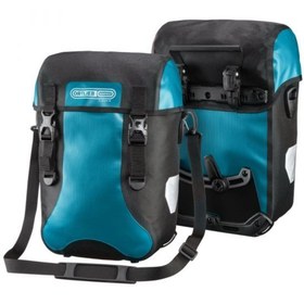 Resim Ortlieb F4804 Sport-packer Classic Ön Bisiklet Çanta 30l Petrol Siyah Ql2.1 