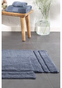 Resim Yataş Bedding Felicia Banyo Paspası Seti - İndigo (50x60 cm + 60x100 cm) Indigo 