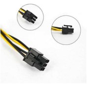 Resim Platoon Sata To 6 Pin Power Kablo 6pin Atx 18awg 15 Cm 