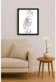 Resim Nezih Danyal Tipler Kişiye Özel Sertifikalı Sınırlı Fine Art Karikatür Baskı NTP00032 