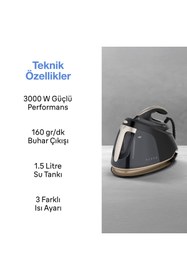 Resim Fakir Elegance DBS 8010 Buhar Jeneratörlü Ütü 