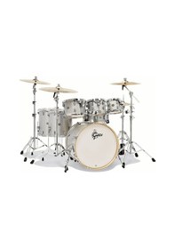 Resim Gretsch Cm1-e826p-ss Catalina Maple 7 Parça Rock Shell Pack Akustik Davul Silver Sparkle 