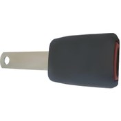 Resim Oto Emniyet Kemeri Kilit Uzun Ayak Demir Bağlama Klipsi 