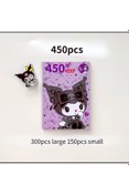 Resim facnspt Kawaii Sanrio Kuromi Sticker Defteri 