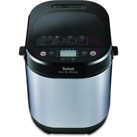 Resim TEFAL PAIN ET DELICE PF240E38 720 W Ekmek Makinesi, Gri/Siyah, Program Sayısı: 20 