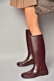 Resim Fox Shoes T858704009 Bordo Yağmur Çizmesi - Bir Beden Küçük Tercih Edebilirsiniz 