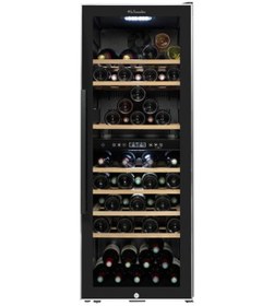 Resim LA SOMMELIERE Service Solo Şarap Dolabı, 75 Şişe Kapasiteli Ecs812z 
