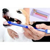 Resim Çıft Taraflı Hayvan Dış Firçası 4 Lü Set 