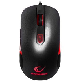 Resim Everest Rampage SMX-R10 ORION Usb Siyah 4000 Dpi 5 Farklı Işık Makrolu Oyuncu Mouse 