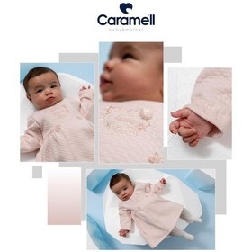 Resim Caramell %100 Pamuk Love Hugs Kız Bebek Elbise Crml.elb2035 Lila 