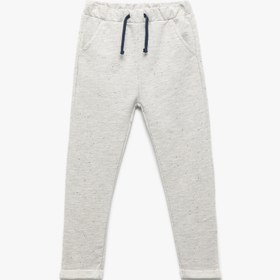 Resim Erkek Bebek Pamuklu Beli Bağlamalı Basic Eşofman Altı 