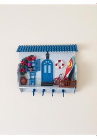 Resim Ev Anahtarlık Duvar Ahşap Anahtar Askısı Diğer 