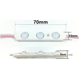 Resim 3’ Lü Mercek Modül Led – 1.5 Watt – 12 Volt – Smd 2835 – 20 Adet 