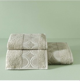 Resim Taç Butik Patagonya Pamuk Yüz Havlusu Bej 50x85 000000001500223882 Bej 