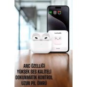 Resim Techno Stock Yeni Nesil Bluetooth Kulaklık Anc Özelliği Yüksek Ses Kaliteli 