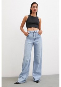 Resim Never More Basic Crop Top Siyah Siyah 
