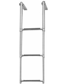 Resim Teleskopik Merdiven 3'Lü Platform Üstü 