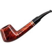 Resim Şahin Üç Yıldız 473 9mm. Filtreli Ebonit Saplı Pipo 