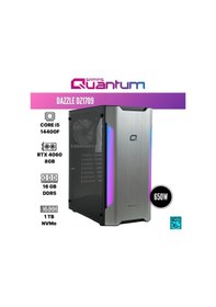 Resim Quantum Gaming Dazzle DZ1709 i5-14400F 16 GB 1 TB SSD 8 GB RTX4060 Dos Masaüstü Oyuncu Bilgisayarı 