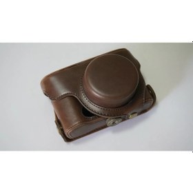 Resim Olympus Xz-1- Xz1 için Taşıma Çantası Kahverengi 