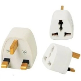 Resim Umut Bilişim Priz Çevirici Adaptör Topraklı Türk Amerika Avrupa Ingiliz Fiş Dönüştürücü 