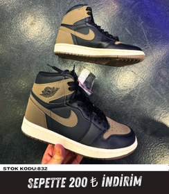 Resim Air Jordan 1 Retro High Dark Mocha | Unisex 