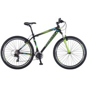 Resim Salcano Ng777 24 Jant Dağ Bisikleti V Fren Yeni Ng750 Shimano 21 Vites - Siyah Yeşil Siyah Yeşil Siyah - Yeşil 