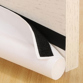 Resim Kendinden Yapışkanlı Kapı Alt Söndürme Şeridi - Ağır Hizmet Tipi Ses ve Rüzgar Geçirmez Izolasyon, Siyah & Beyaz Horoz/Hamam Böceği önleyici Boşluk Koruyucu (Siyah Kapağa sahip), Kolay Peel&Stick Montaj için Zemin/Kapı İnterfasesinde Enerji Tasarruflu Termal İzolasyon, Çevre Dostu, Çimento Cam Ahşap kapılarla ile Uyumlu, İkili kullanım: Evsel ve Endüstriyel, Kapı Ses Yalıtım,Kapı Contası Hava Şeridi,Kapı Altı Çekme Rüzgar Engelleyici,Kapı Alt Conta Şeridi, 