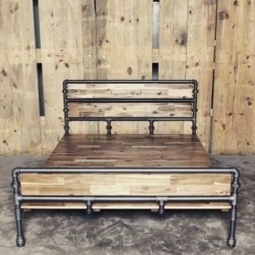 Resim Blbn Design Dekoratif Borudan Yatak Ranzasi 