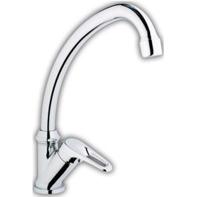 Resim Tek Su Girişli Lavabo Aç-Kapa Lavabo Bataryası 