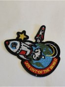 Resim StüdyoÜmitTişört Space-nasa-roket-uzay-astronot Patch-peç,arma,kot Yaması 