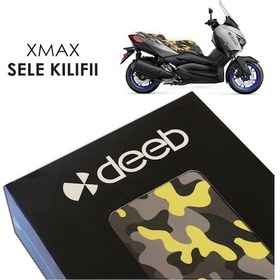 Resim Deeb Yamaha Xmax Kamuflaj Sele Kılıf 