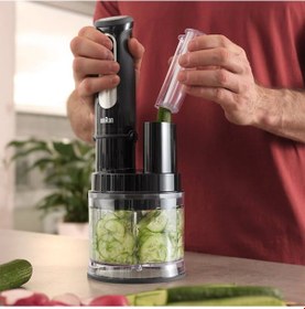 Resim Braun MultiQuick 5 Pro MQ55755MBK 1000 W Blender Seti 