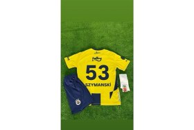 Resim Alaturka Mix Fenerbahçe 2024/25 Sebastian Szymański Yeni Sezon Çocuk Iç Saha Forması 4lü Set 