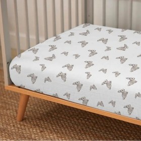 Resim Lastikli Müslin Bebek Çarşaf - Iconique Lapin 