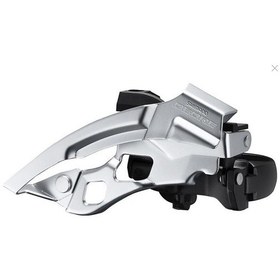 Resim Shimano Deore Fd-t6000-l6 Ön Aktarıcı 3x10v Alttan Kelepçe Üstten Çektirmeli Orta Vites Aktarıcı Siyah - Gri 