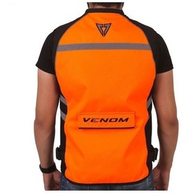 Resim Venom Vn-911 Reflektif Yelek (Turuncu) 