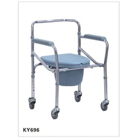 Resim Medikaltec Tekerlekli Klozet Yükseltici Ky696 