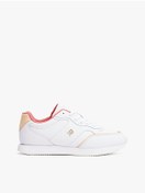 Resim Tommy Hilfiger kadın leather runner sneaker 