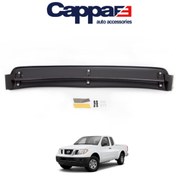 Resim Cappafe Nissan Navara Ön Cam Güneşliği Siperlik Vizör Şapka Terek Akrilk (ABS) Piano Black 2006-2015 