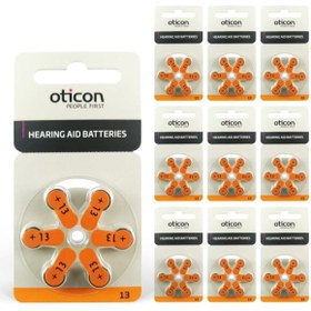 Resim Oticon 13 Numara Işitme Cihazı Pili 6x10 60 Adet 