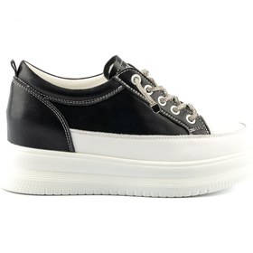 Resim Guja Kadın Hakiki Deri Taş Bağcıklı Sneaker 