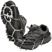 Resim Buzda Kaymayı Önleyen 18 Dişli Xl Boy Ayak Kramponu - Kar, Çamur Ve Islak Zeminler İçin Siyah Siyah 