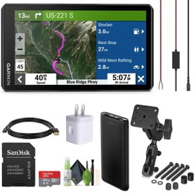 Resim Garmin Zumo XT2 All-Terrain Motosiklet GPS Navigatörü, 6" Güneş Işığında Okunabilir Ekran, Motorlu B 