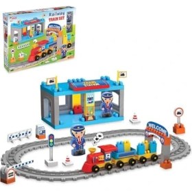 Resim Assess Store Raylı Tren Set 61 Parça 