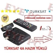 Resim EYEPC Her Marka Plazma Tv Uyumlu Scart Girişli Uydu Alıcısı 