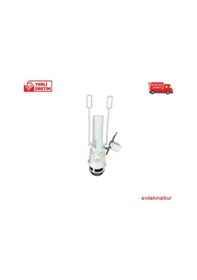 Resim Tema&siamp Gömme Rezervuar 13 Cm Boşaltma Grubu Beyaz 