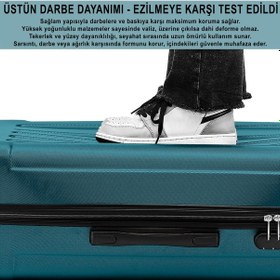 Resim Anthony Jackson Ultra Hafif Abs Valiz Trıon Mavi 